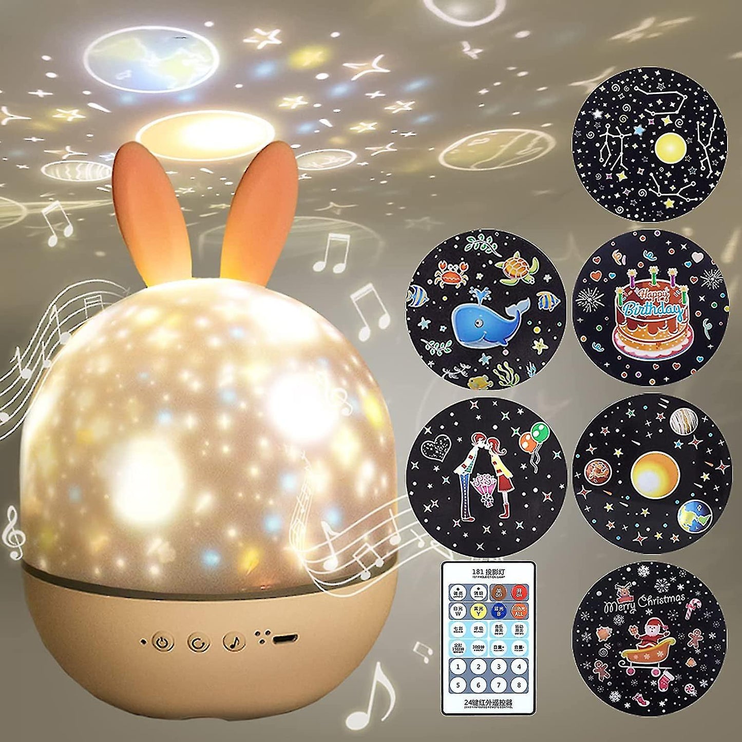 Starry Dreams Galaxy Projector