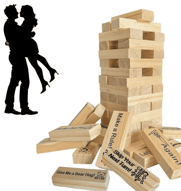Love Tower – A Romantic Game for Couples❤️🔥 (Beige)