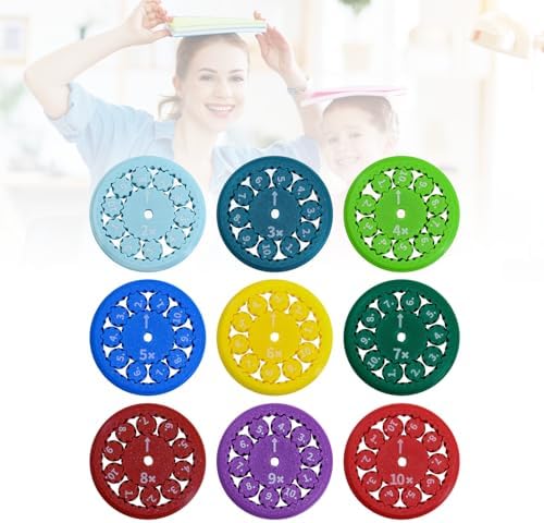 Educational Math Fidget Spinners (Pack of 9)