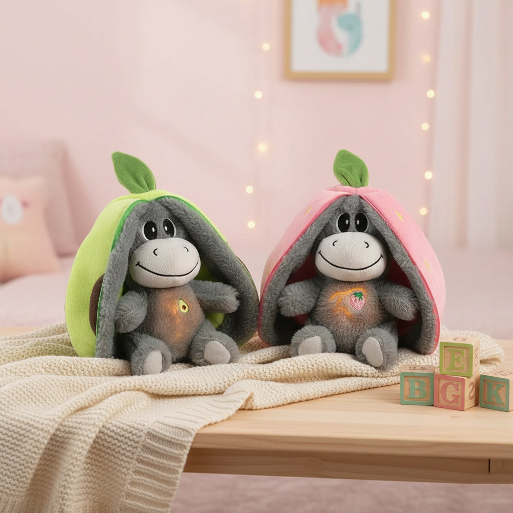 Breathing Fruit Donkey Plush