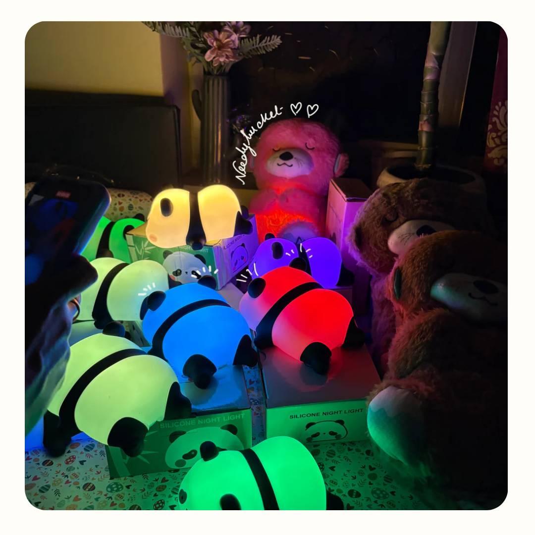 Soft Touch Bear Night Lamp