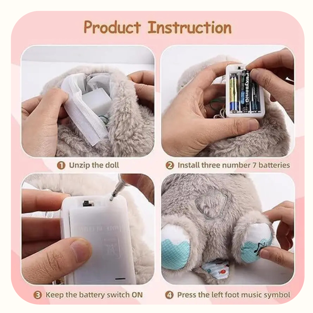 Cozy Sleepy Plush Companion