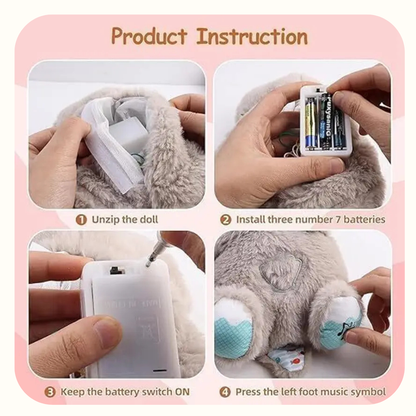 Cozy Sleepy Plush Companion