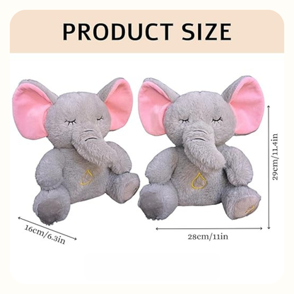 Calm Breathing Elephant Plush