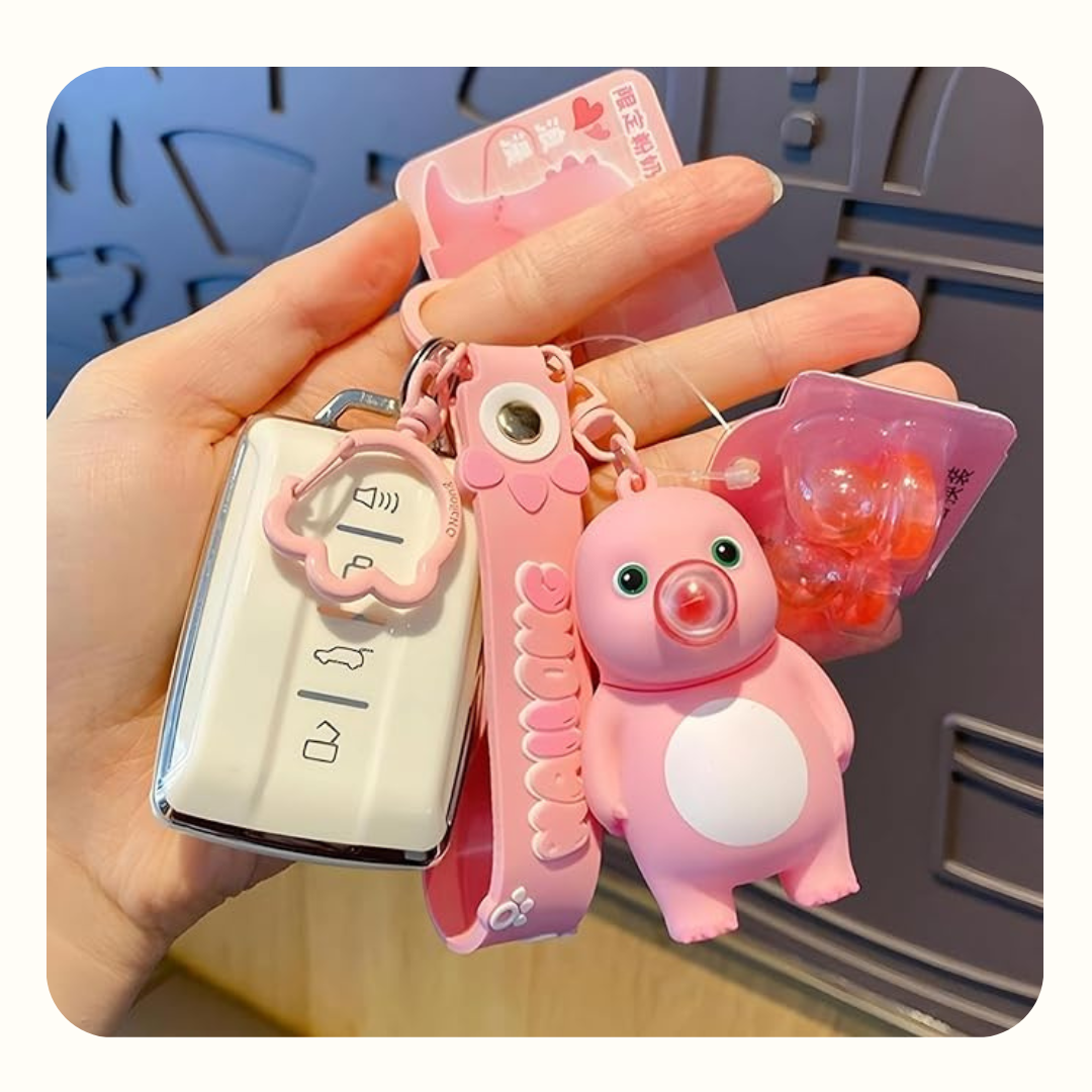 Milk Dragon Keychain