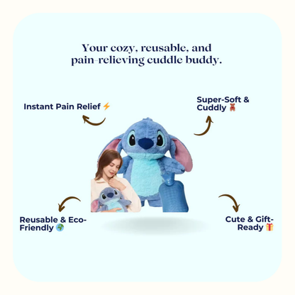 Plush Hot Water Bottle Companion