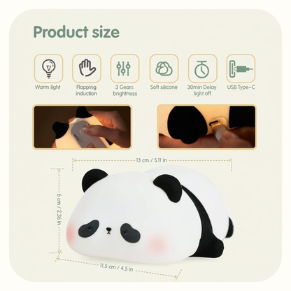 Soft Touch Bear Night Lamp