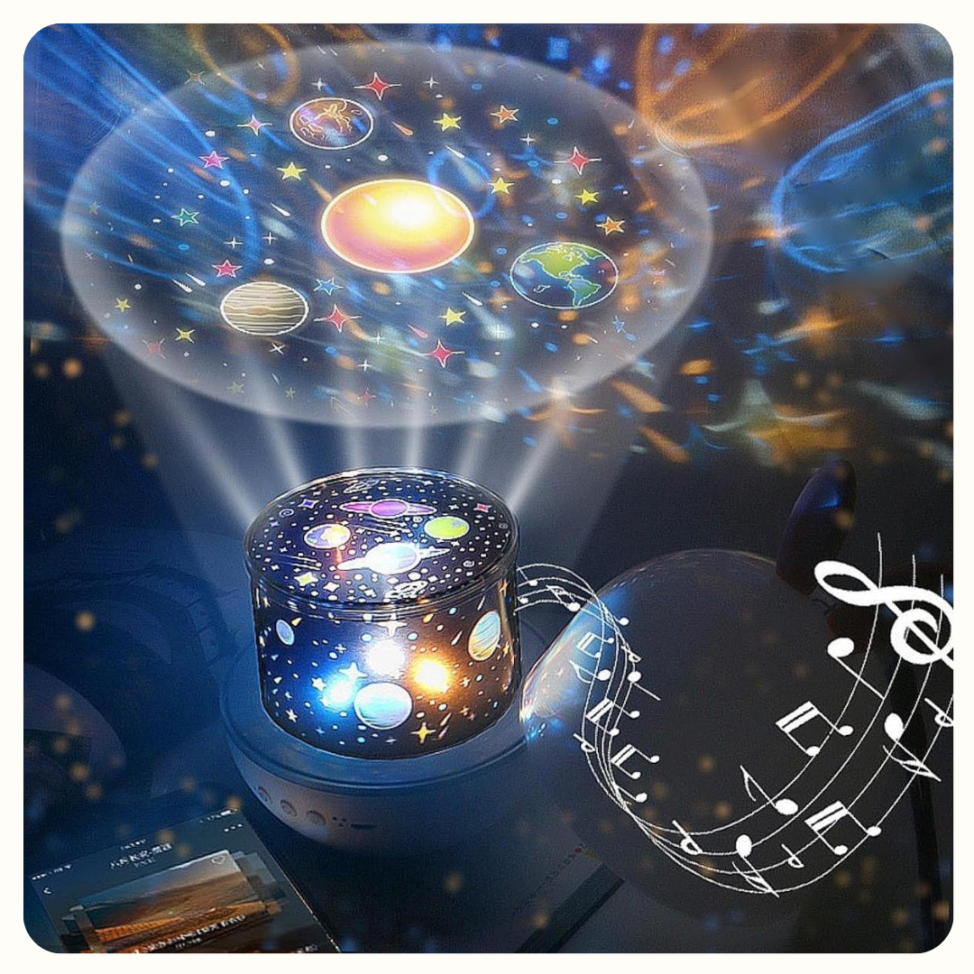 Starry Dreams Galaxy Projector(18 Projections)