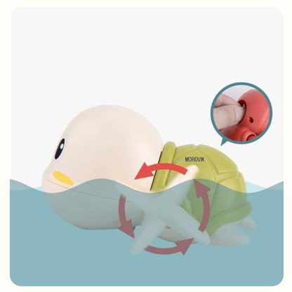 Turtle Splash Wind-Up Bath Toy