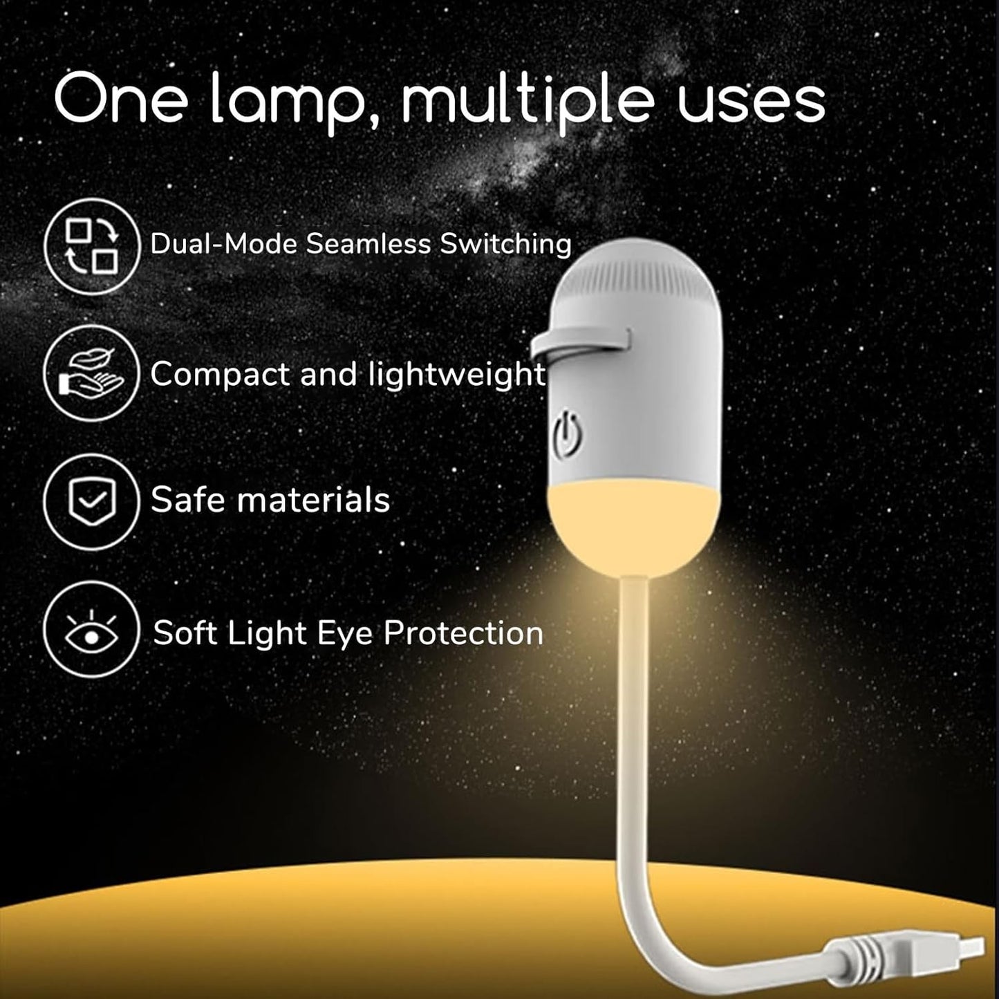 Zelo Glow Sphere Night Projector Lamp