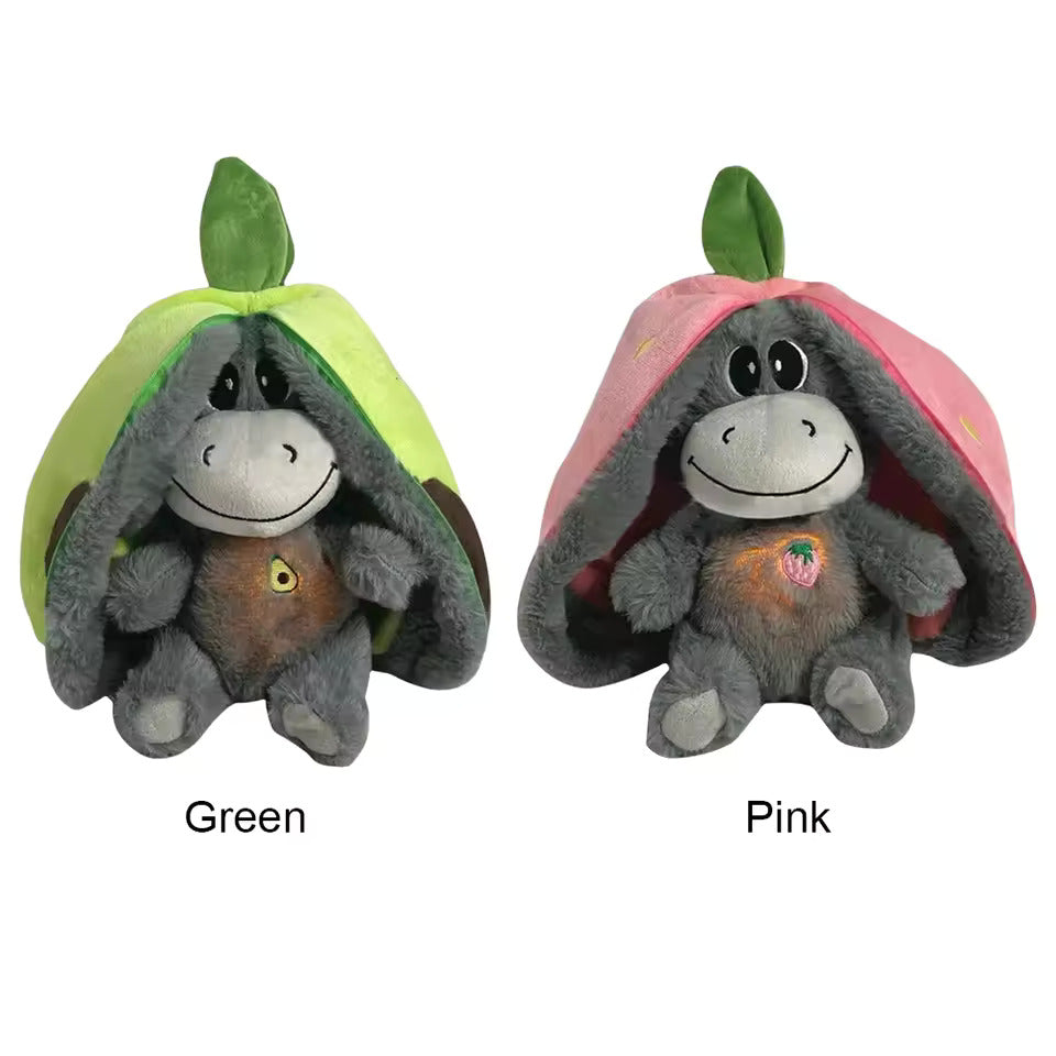 Breathing Fruit Donkey Plush