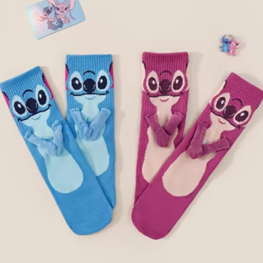 Stitch Magnetic Hand Socks (Set of 2 Pairs)