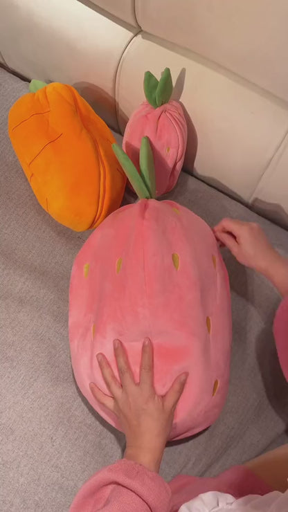 Strawberry Bunny Plush Toy